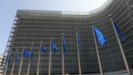 Das Berlaymont-Gebäude, Sitz der EU-Kommission, in Brüssel.