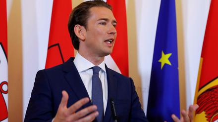 Sebastian Kurz in Wien