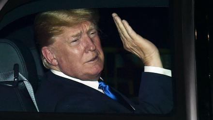 Donald Trump reiste vom G-7-Gipfel vorfristig ab - nachdem er die Europäer vor den Kopf gestoßen hatte.