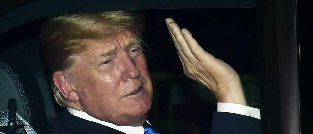 Donald Trump reiste vom G-7-Gipfel vorfristig ab - nachdem er die Europäer vor den Kopf gestoßen hatte.