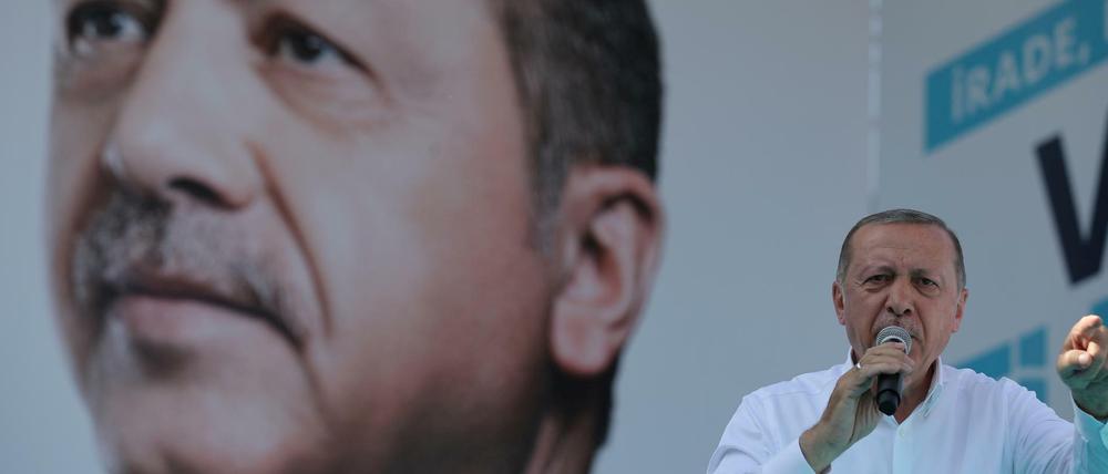 Hat gerade im Wahlkampf nicht besonders gute Karten: der türkische Präsident Erdogan