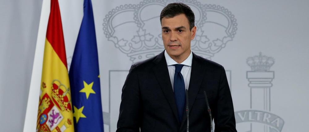 Spaniens neuer Premier Pedro Sanchez