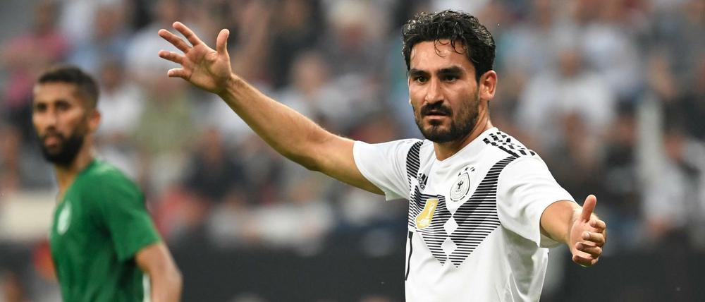 Streitobjekt. Deutschlands Ilkay Gündogan wurde in Leverkusen mit Pfiffen bedacht.