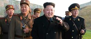 Nordkoreas Machthaber Kim Jong Un