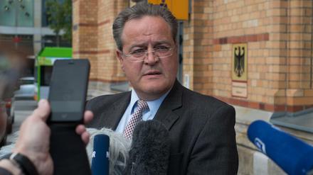 Dieter Romann, Präsident der Bundespolizei, holte den Verdächtigen Ali B. nach Deutschland zurück.