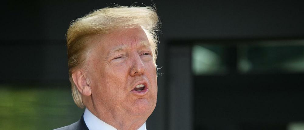 US-Präsident Donald Trump verlässt den G-7-Gipfel in Kanada vorzeitig.