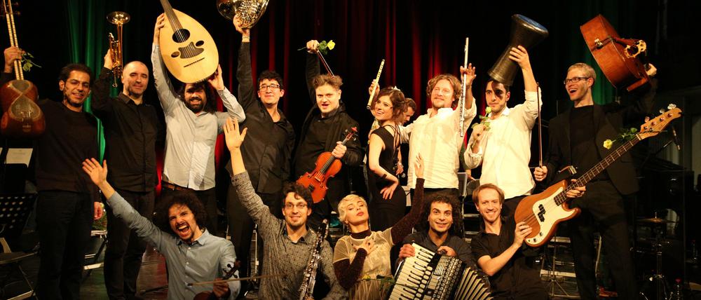 Sound der Verständigung. Das Babylon Orchestra bei einer Probe.