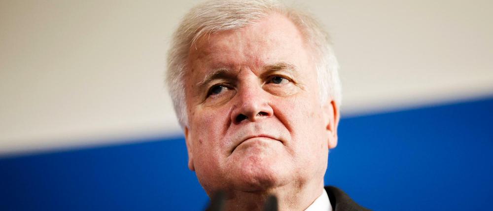 Als CSU-Chef auch selbst unter Druck: Bundesinnenminister Horst Seehofer.
