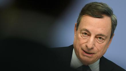 Mario Draghi, Präsident der Europäischen Zentralbank (EZB)