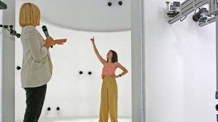 Ein sogenanntes "volumetrisches High End-Studio" hat in Babelsberg eröffnet.