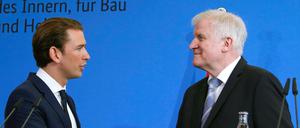 Zwei, die sich verstehen: Sebastian Kurs (l.) und Horst Seehofer.