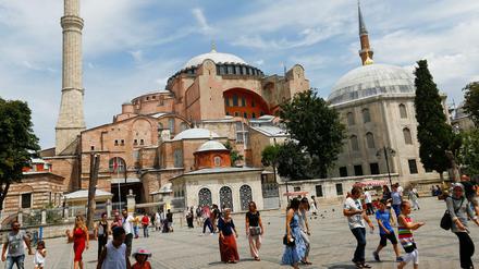 Gut fürs Geschäft. Sehenswürdigkeiten wie die Hagia Sophia sind wieder ein Anziehungspunkt. Offenbar halten die Besucher die türkische Metropole für sicher.