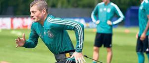 Unter Zugzwang. Toni Kroos und das deutsche Team müssen am Sonntag gegen Mexiko liefern.