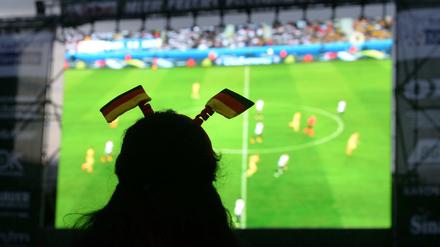 Nicht alle Fans sind beim Fußballgucken so friedlich wie hier bei der WM 2016 in Freiburg.