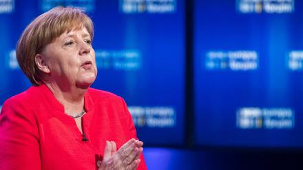 Bundeskanzlerin Angela Merkel (CDU).