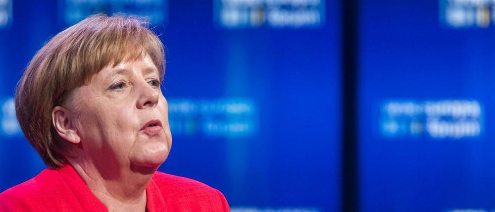 Bundeskanzlerin Angela Merkel (CDU).