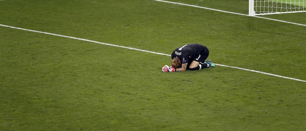 Zu weich? Loris Karius nach dem Champions-League-Finale. 