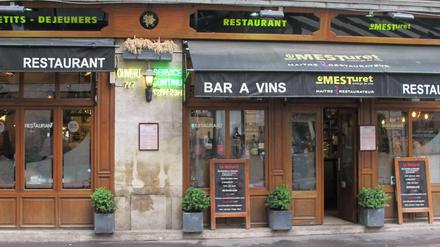 Das Bistro Le Mesturet im zweiten Pariser Arrondissement.