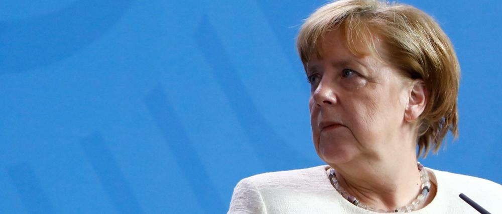 Angela Merkel - allein auf weiter Flur?