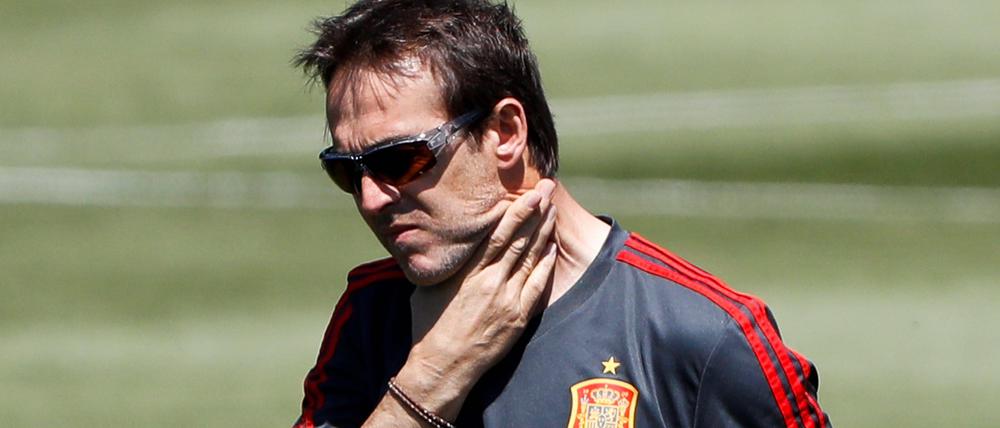 Das war es - für Spanien. Jueln Lopetegui muss gehen.