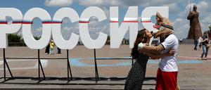 Die Menschen in Russland können ausgesprochen herzlich sein - wenn man sich nur mit ihnen unterhalten könnte.