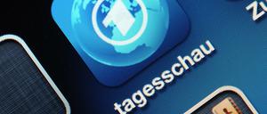 Wegen der Tagesschau-App kam es immer wieder zum Streit zwischen ARD und Verlegern