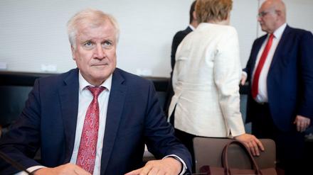 Für sich: Horst Seehofer (links) und Angela Merkel mit Volker Kauder.