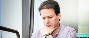 In Gedanken in der alten Heimat: Adnan Almekdad.