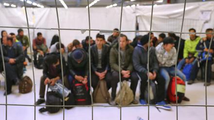 Flüchtlinge in Deutschland. Ein Bild aus dem Jahr 2015.