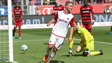 Sebastian Andersson will künftig Tore für den 1. FC Union bejubeln. 