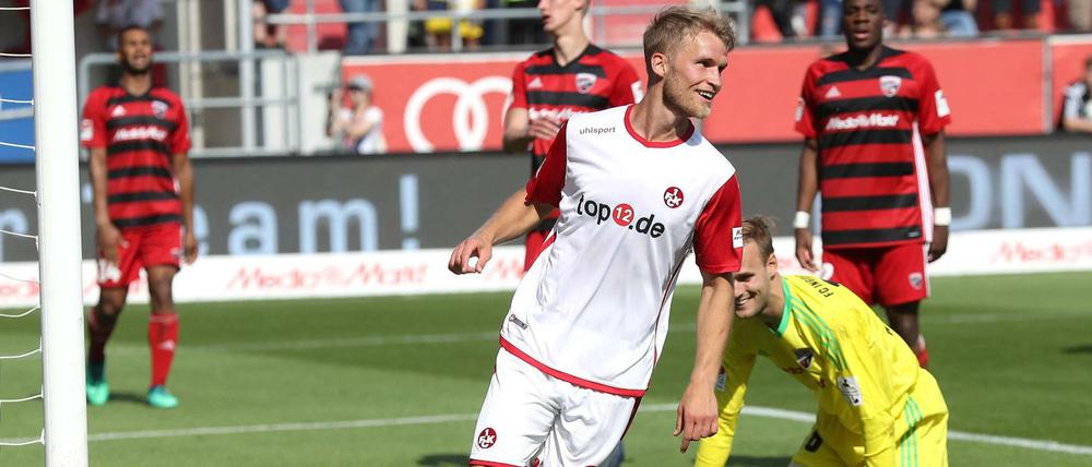 Sebastian Andersson will künftig Tore für den 1. FC Union bejubeln.