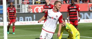 Sebastian Andersson will künftig Tore für den 1. FC Union bejubeln. 