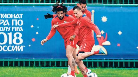 Panama bereitet sich auf das erste WM-Spiel in der Geschichte des Landes vor. 