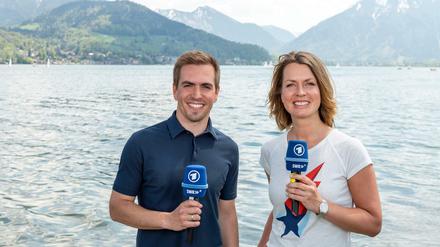 Weltmeister im Gespräch - mit Moderatorin Jessy Wellmer und Philipp Lahm