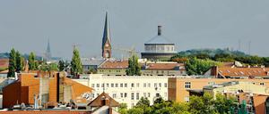 Blick über die Dächer von Prenzlauer Berg. 