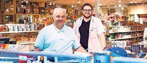 Chefsache. Ingo Herpolsheimer und sein Mitarbeiter Alexander Straßko.