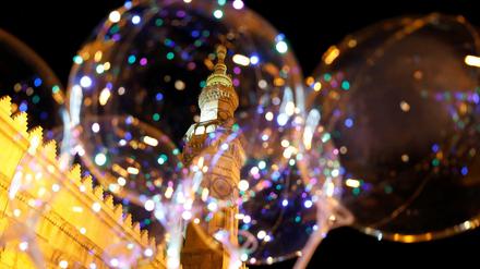Syrien, mal nicht als Kriegsschauplatz gesehen: die Umayyaden-Moschee in Damaskus.