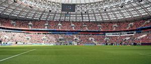 Ein Fußballstadion (Symbolbild). 