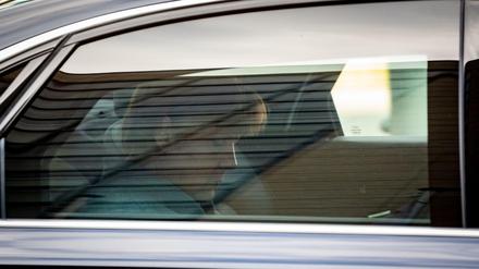 Am späten Sonntagnachmittag ist Angela Merkel mit der CDU-Spitze zu einem Treffen zum Asylstreit im Konrad-Adenauer-Haus zusammen gekommen.