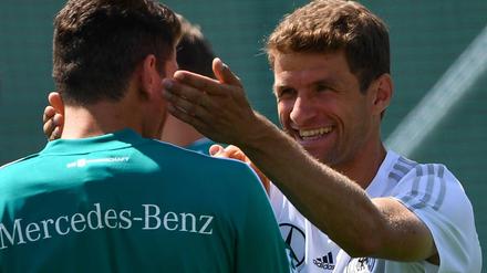 Thomas Müller hat schonmal gutlachen. 