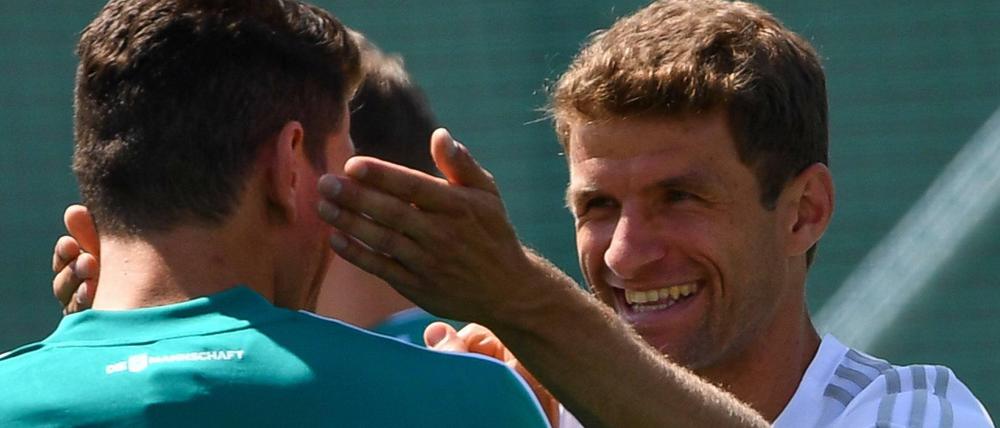 Thomas Müller hat schonmal gutlachen.