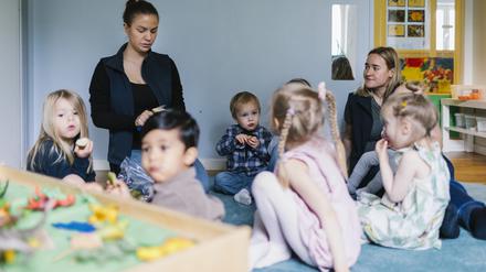 Dieser Tage ein seltener Anblick in Awo-Kitas: spielende Kinder.
