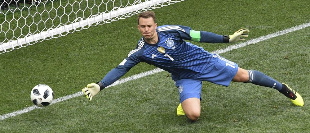 Nix zu halten für Manuel Neuer.