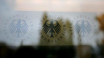 Das Logo des deutschen Bundesnachrichtendienstes BND