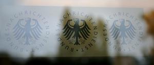 Das Logo des deutschen Bundesnachrichtendienstes BND