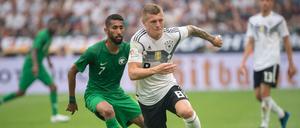 Packing und Pässe. Das beherrscht Toni Kroos ziemlich ordentlich.
