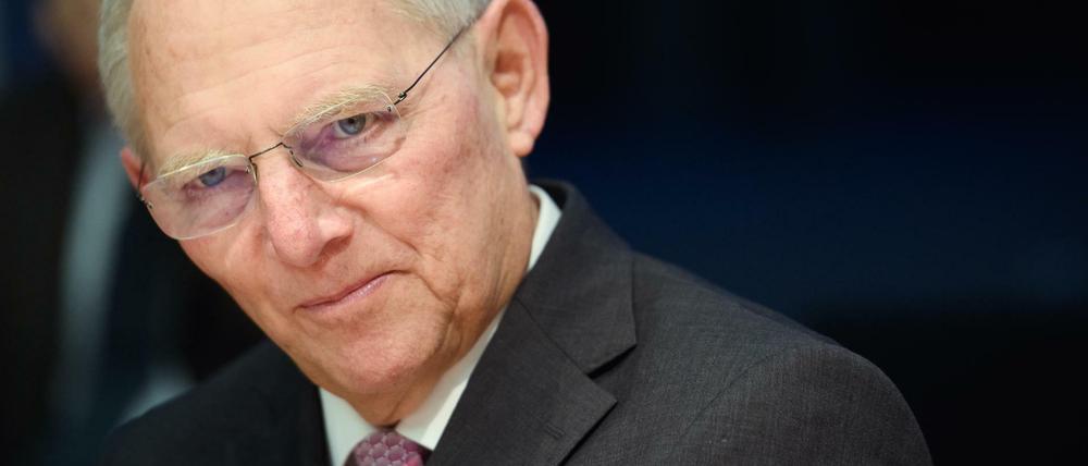 Wolfgang Schäuble (CDU), Präsident des Deutschen Bundestages