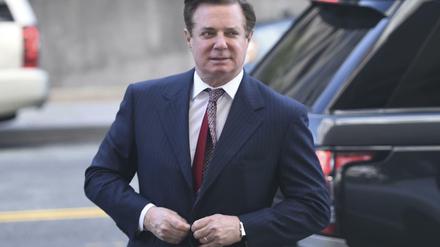 Paul Manafort musste am Freitag zu einer Anhörung erscheinen.