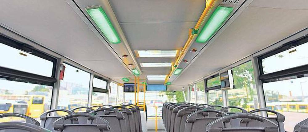 Ausguck. Im Test-Doppeldecker geht der Blick himmelwärts.