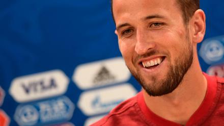 Englands Stürmer Harry Kane.